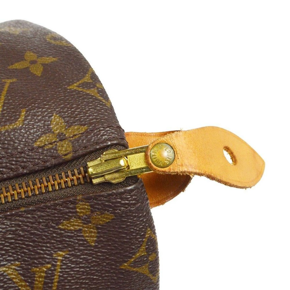 Auth Louis Vuitton Speedy 40 Handbag Purse Monogram Canvas #59067L31 - Picture 5 of 10